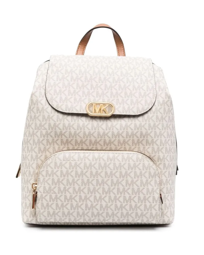 Michael Kors Rucksack mit Monogrammmuster - Nude Nude