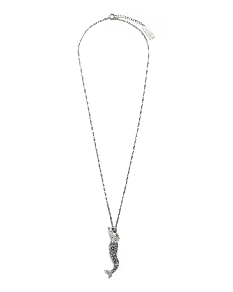Maison Margiela Halskette mit Meerjungfrauen-Anhänger - Silber Silber