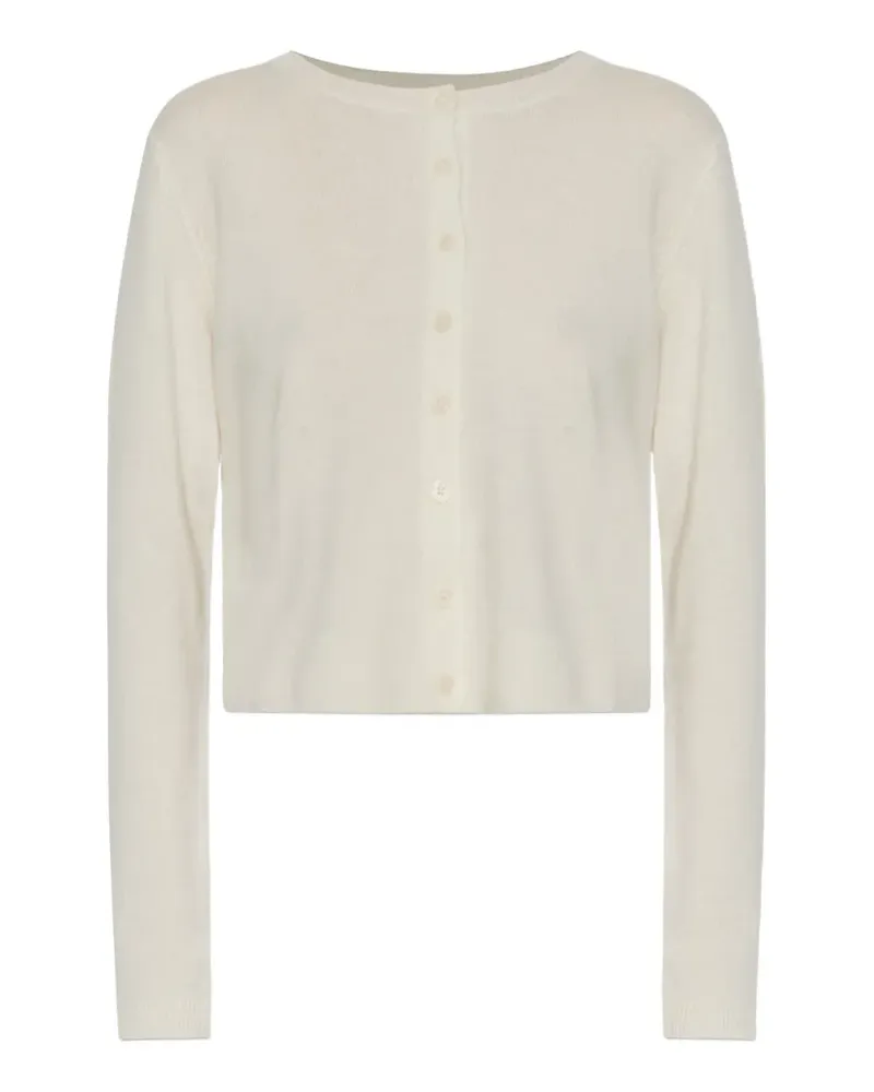 LoveShackFancy Cameyrn Cardigan mit Schleifendetail - Nude Nude