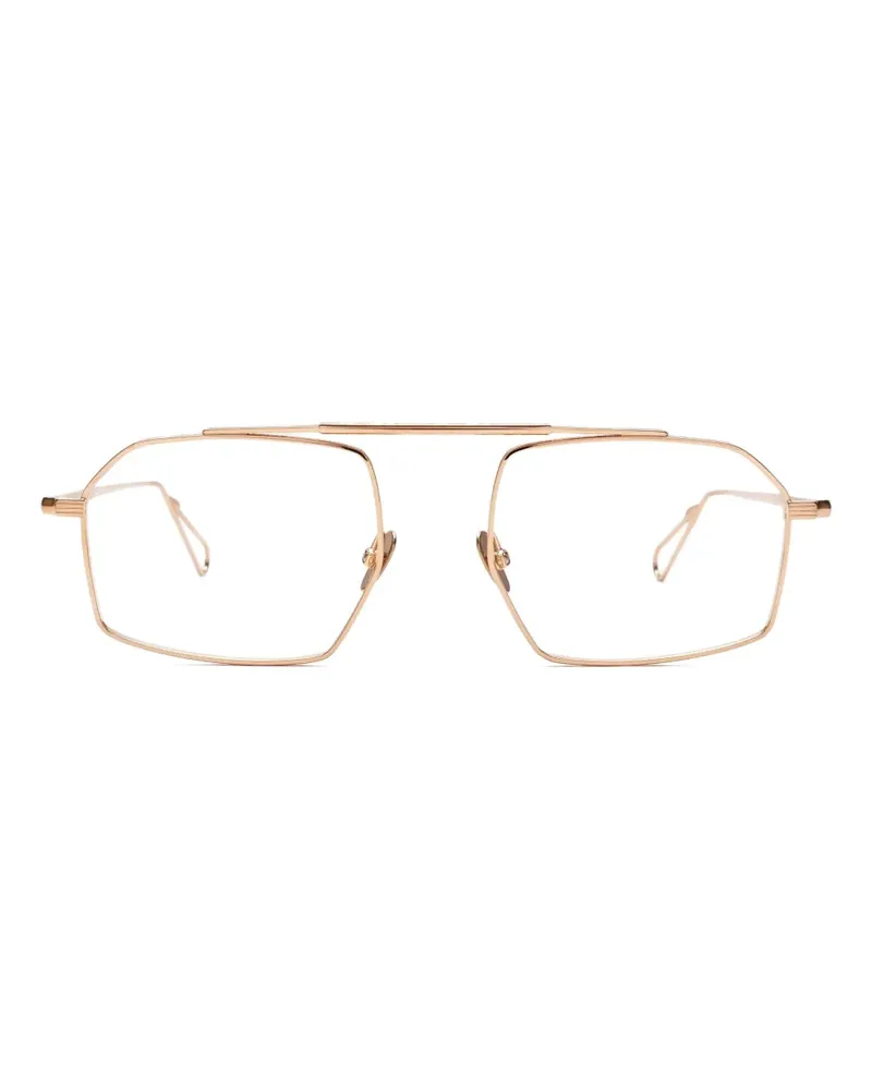 AHLEM Royale Brille mit geometrischem Gestell - CHAMPAGNE Champagne