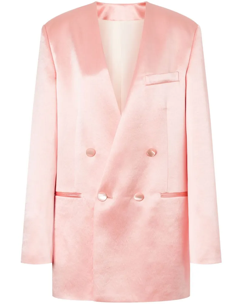 Philosophy Di Lorenzo Serafini Doppelreihiger Blazer ohne Revers - Rosa Rosa