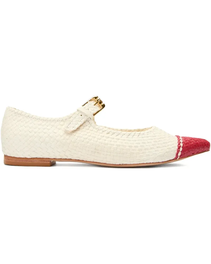 Sarah Chofakian Elizabeth Ballerinas - Nude Nude