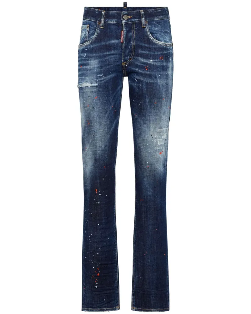 Dsquared2 Jeans mit geradem Bein - Blau Blau