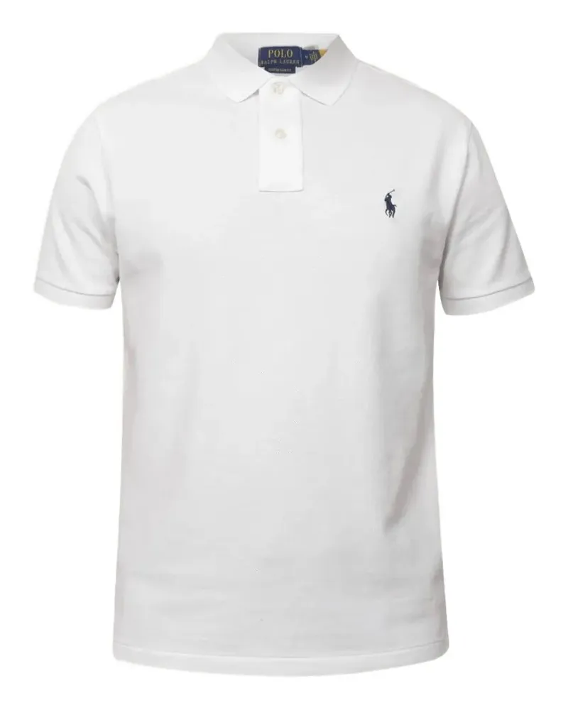 Ralph Lauren logo-embroidered polo shirt - Weiß Weiß