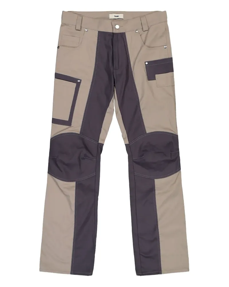 GmbH Cargohose mit Knie-Patch - Nude Nude