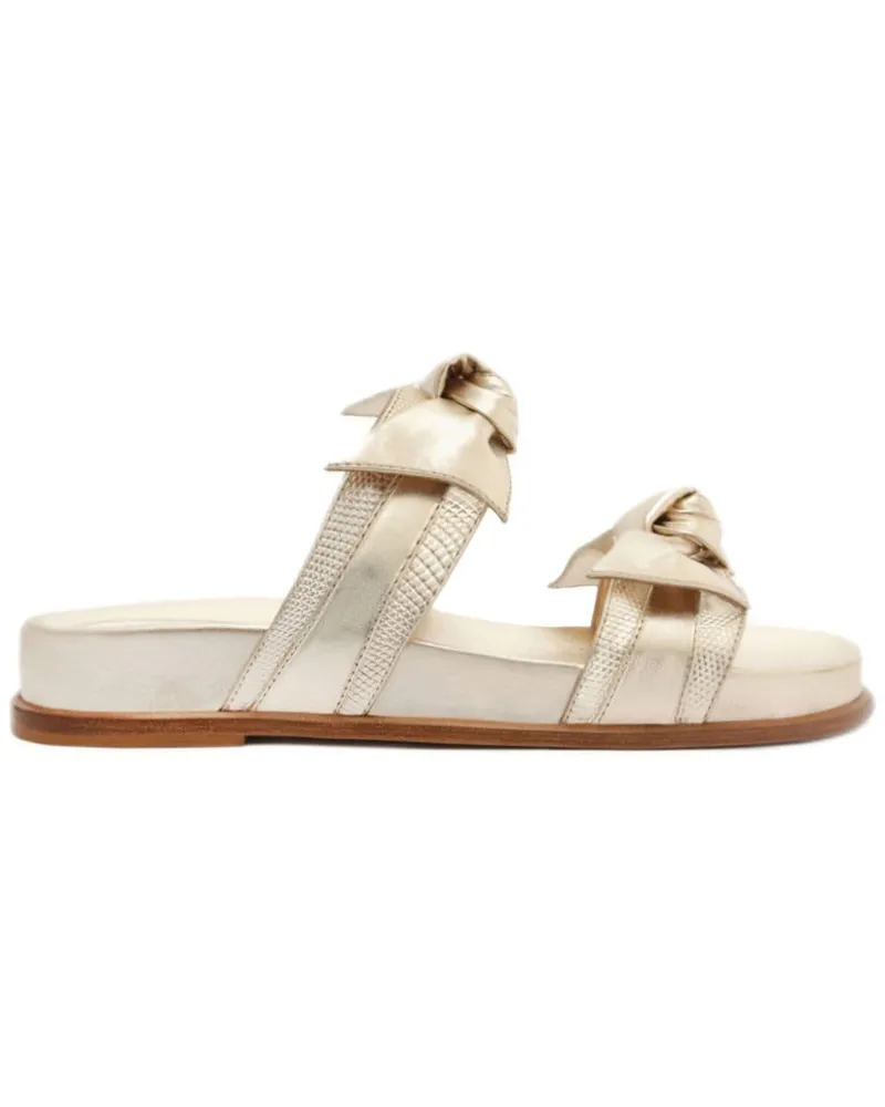 Alexandre Birman Maxi Clarita Sport Sandalen Gold