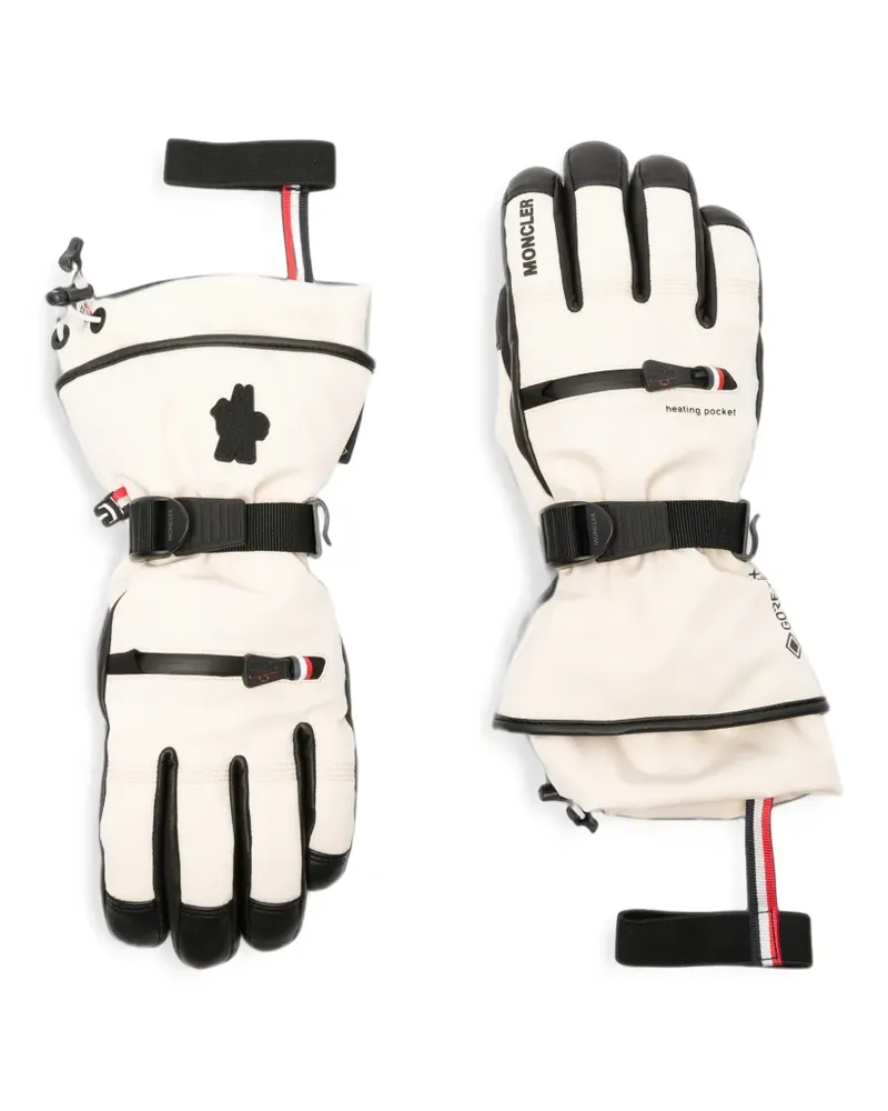Moncler Wattierte Handschuhe - Nude Nude