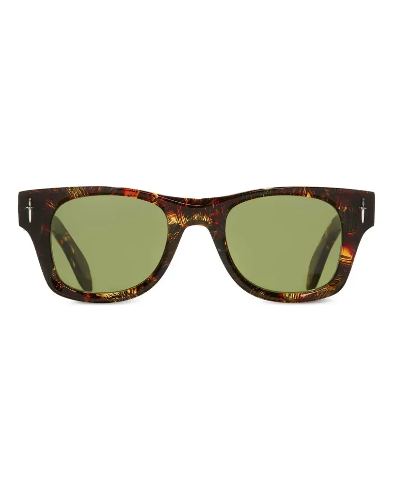 Cutler and Gross Sonnenbrille mit Totenkopf - Braun Braun