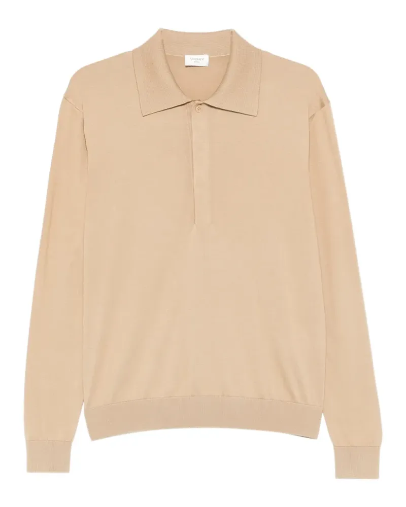 Saint Laurent button-up polo shirt - Nude Nude