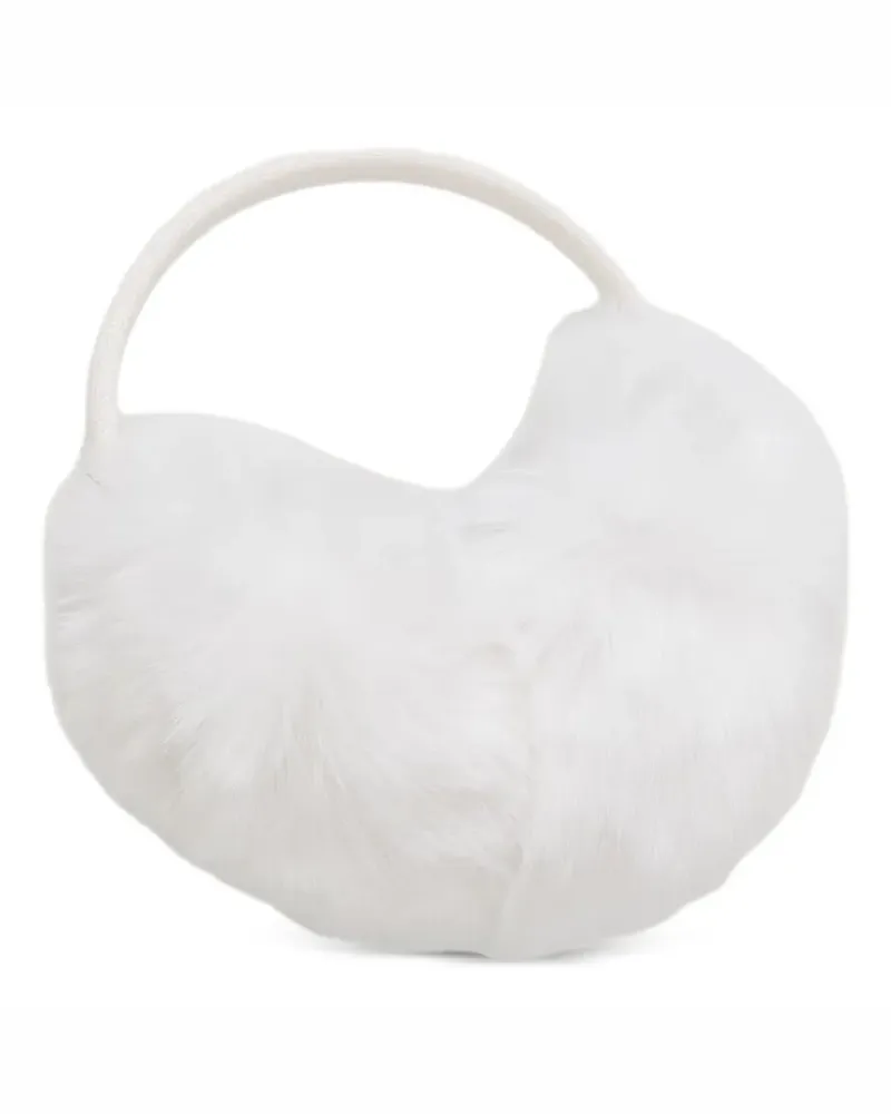 Colmar Ohrschützer aus Faux Fur - Weiß Weiß