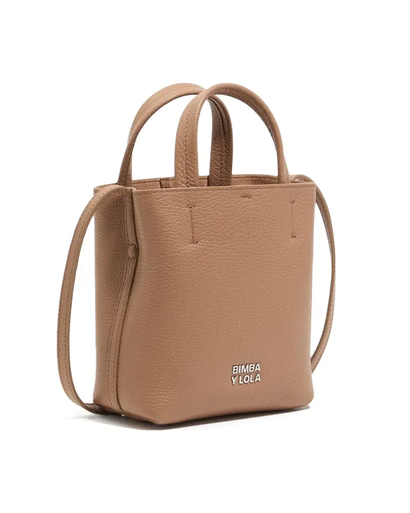 BIMBA Y LOLA Handtasche aus Leder - Braun Braun