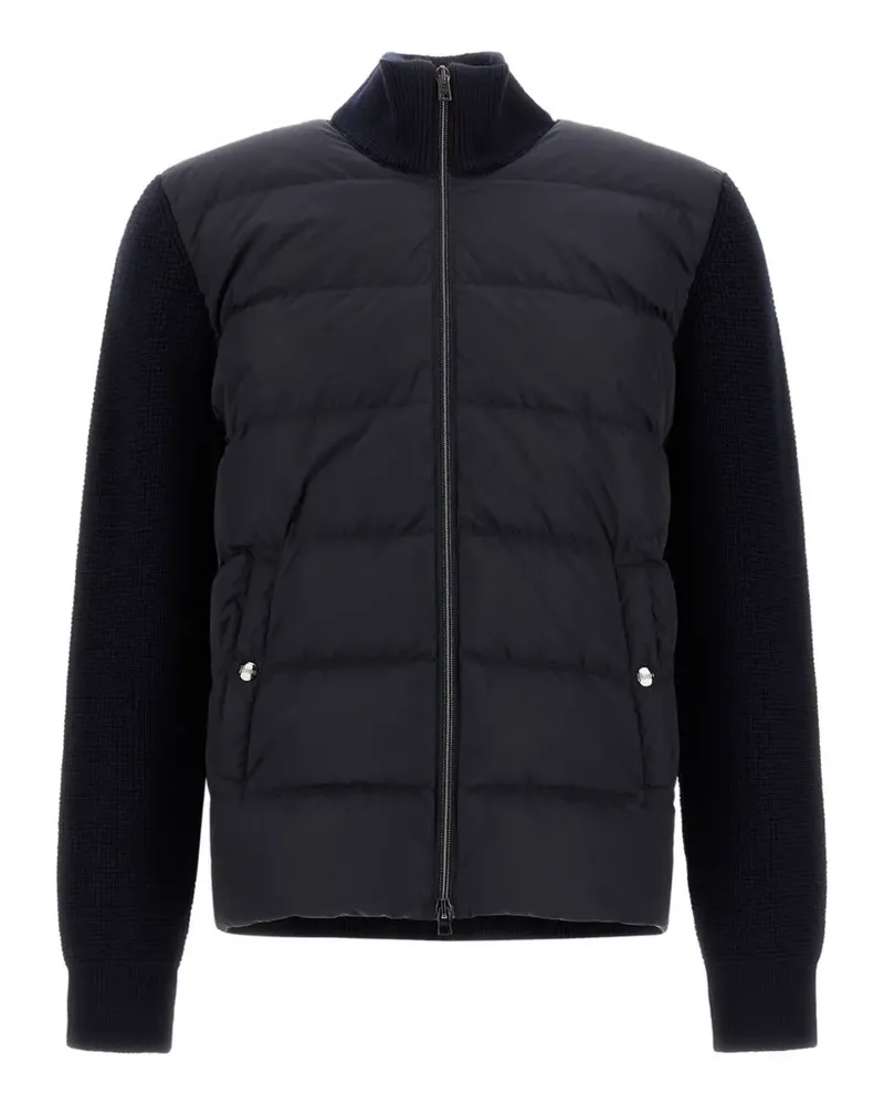 Herno Wattierter Cardigan - Blau Blau