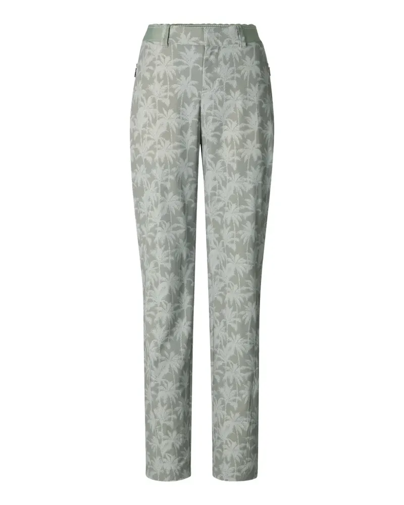 Bogner Tessi Hose mit Palmen-Print - Grün Grün