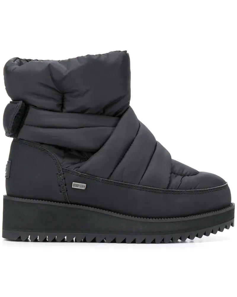 UGG Gesteppte Montara Schneestiefel - Schwarz Schwarz