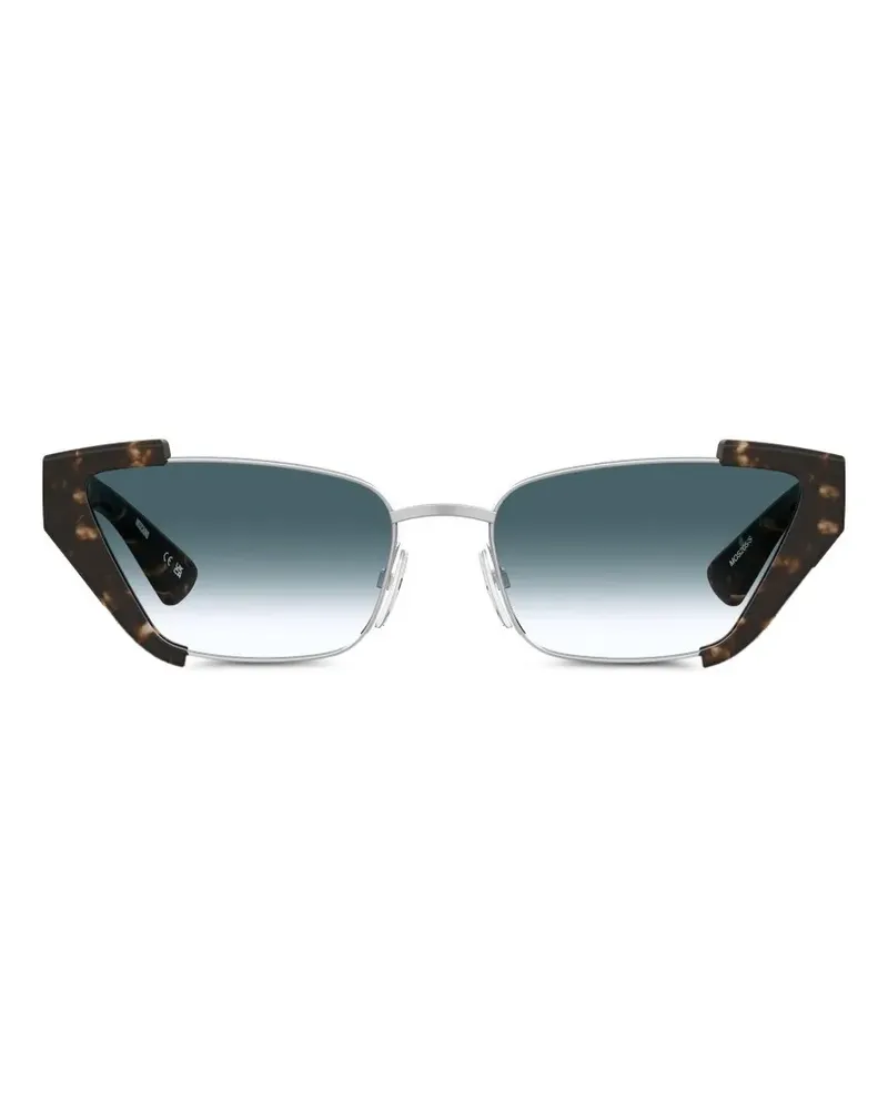 Moschino Sonnenbrille mit Cat-Eye-Gestell - Braun Braun