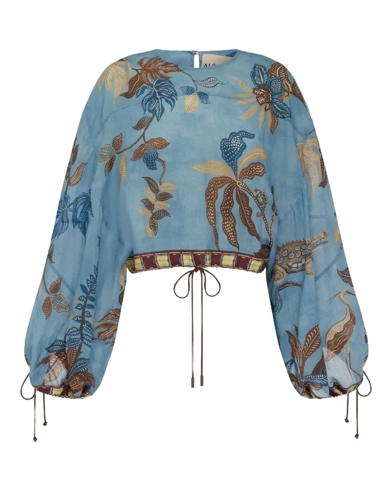 ALEMAIS Georgie blouse - Blau Blau