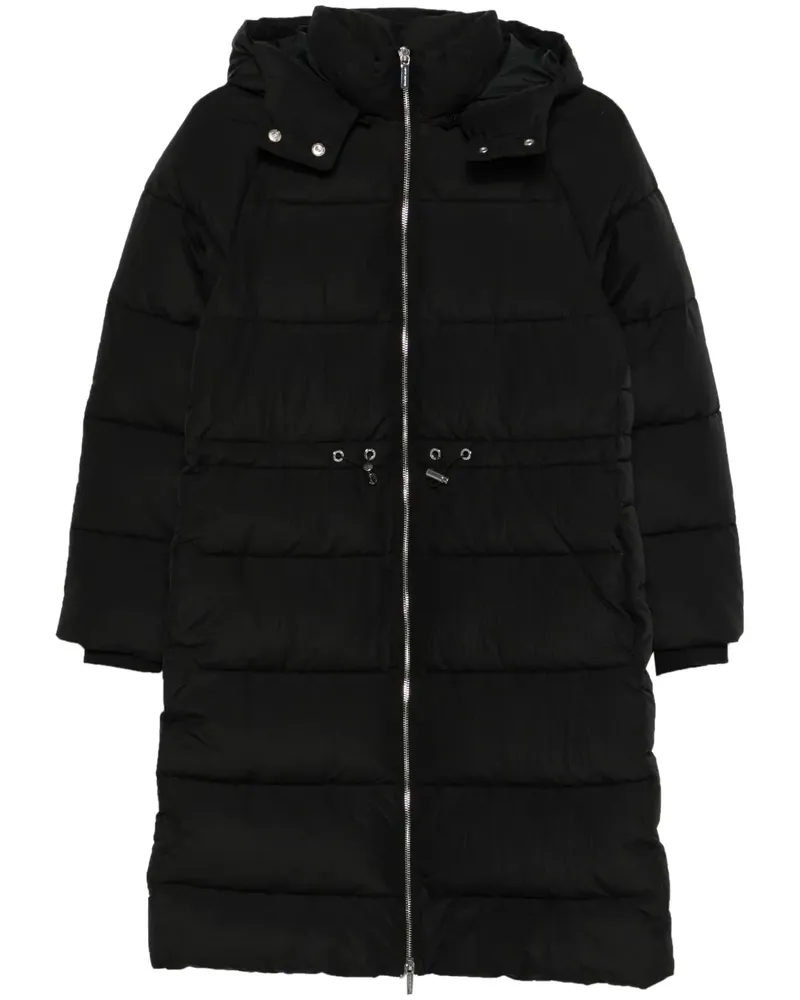 Armani Exchange Klassischer Daunenmantel - Schwarz Schwarz