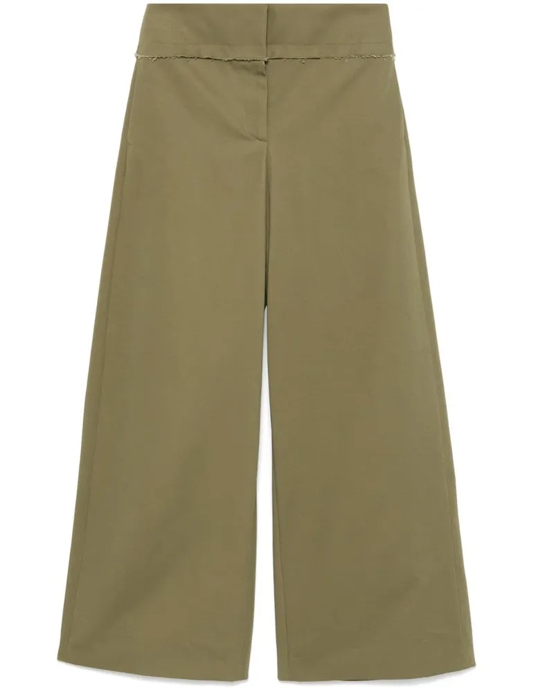 Alexander McQueen Weite Hose - Grün Grün