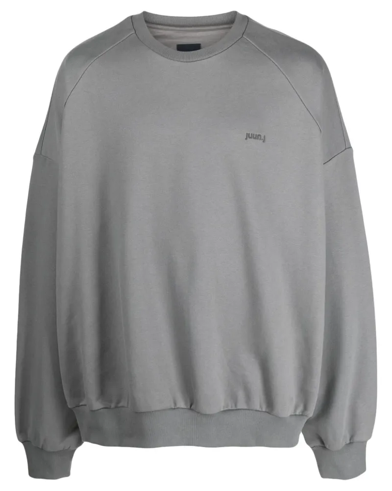 JUUN.J Sweatshirt mit Logo-Stickerei - Grau Grau