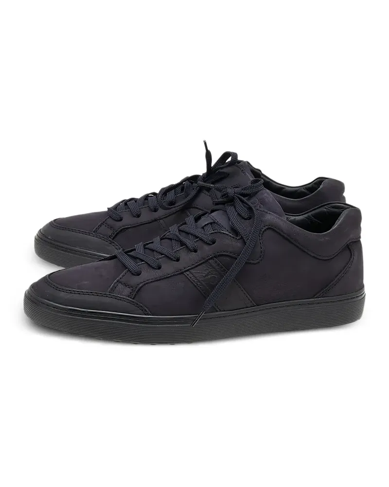 TOD'S low-top leather sneakers - Blau Blau