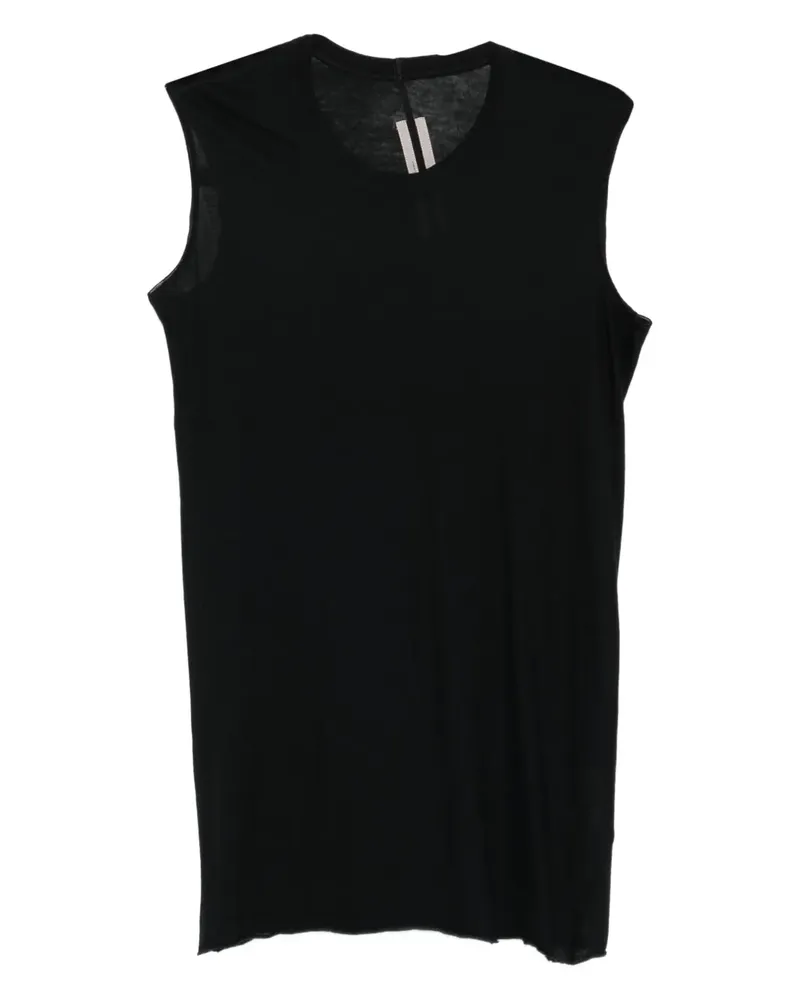 Rick Owens crew-neck sleeveless top - Schwarz Schwarz