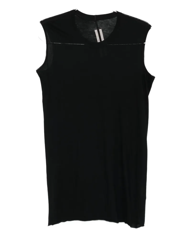 Rick Owens Top mit rundem Ausschnitt - Schwarz Schwarz