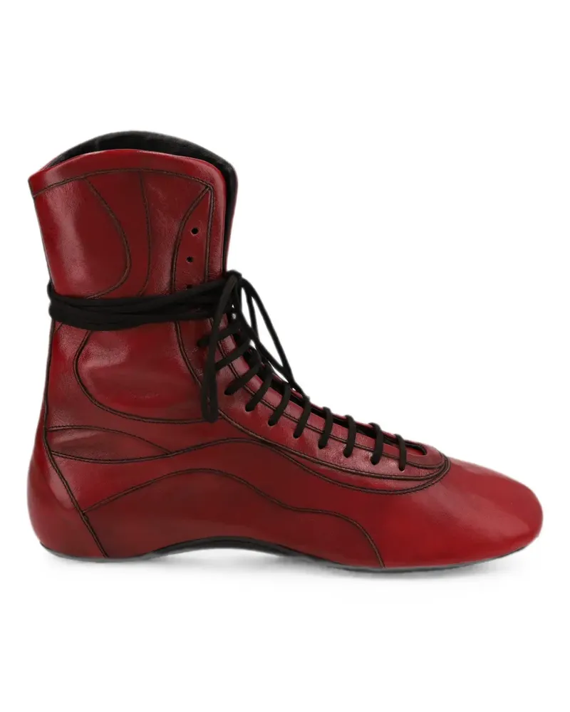 Dries van Noten High-Top-Sneakers - Rot Rot