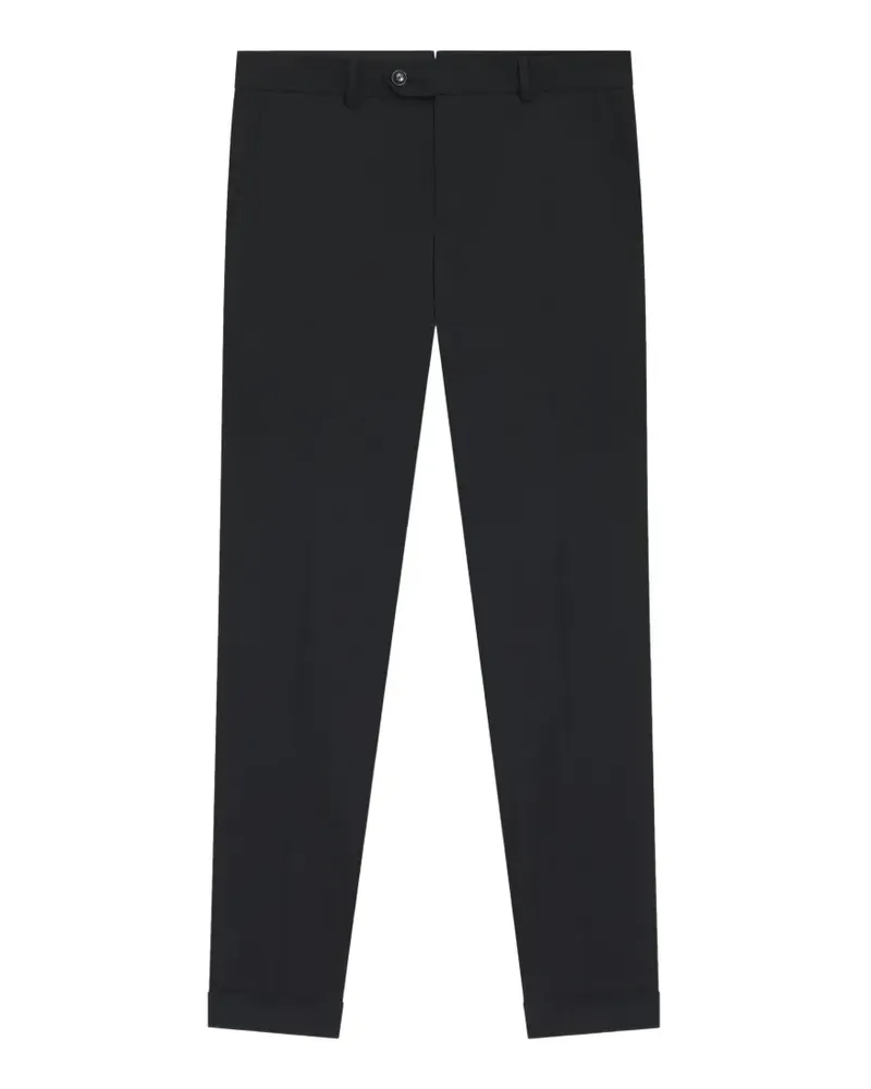 HUGO BOSS H-Genius tailored pressed-crease trousers - Schwarz Schwarz