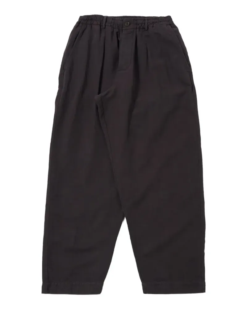 Universal Works button oxford trousers - Violett Violett