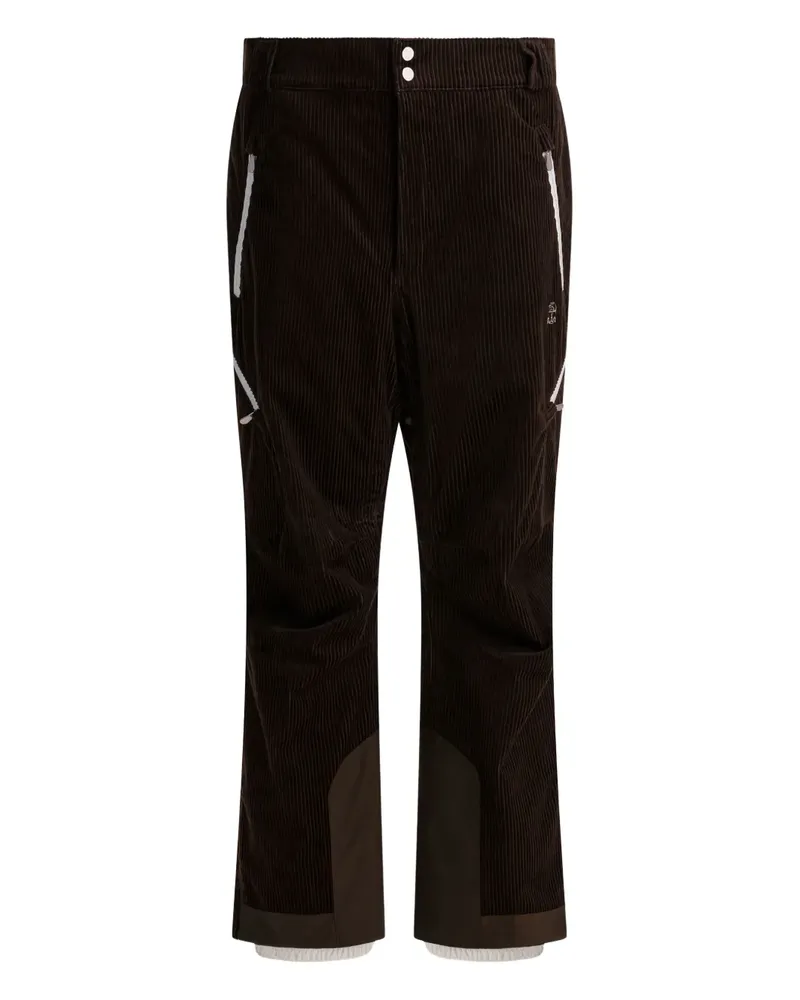 Brunello Cucinelli Cordhose mit Reißverschlussdetail - Braun Braun