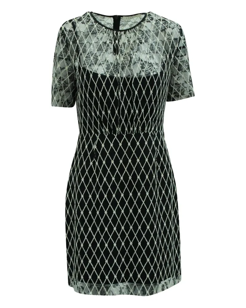 Sandro lace mini dress - Schwarz Schwarz