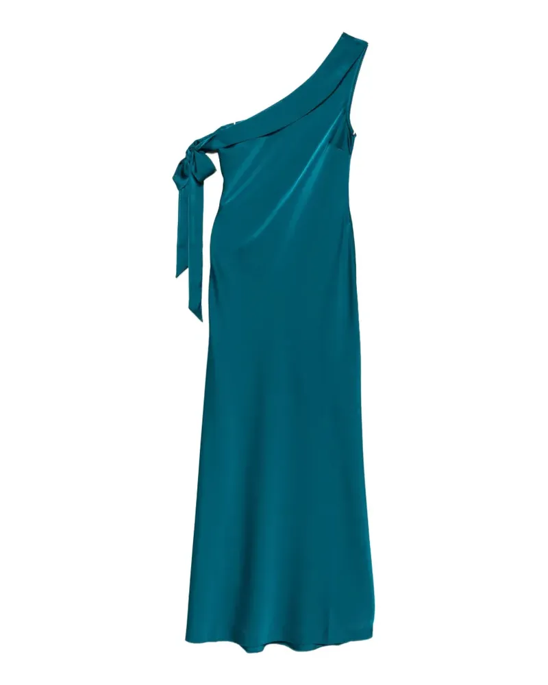 Hervé Léger Minikleid im One-Shoulder-Design - Blau Blau