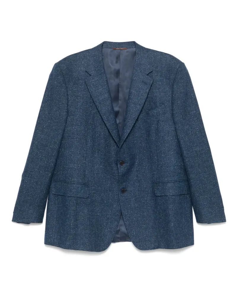 Canali Meliertes Sakko - Blau Blau