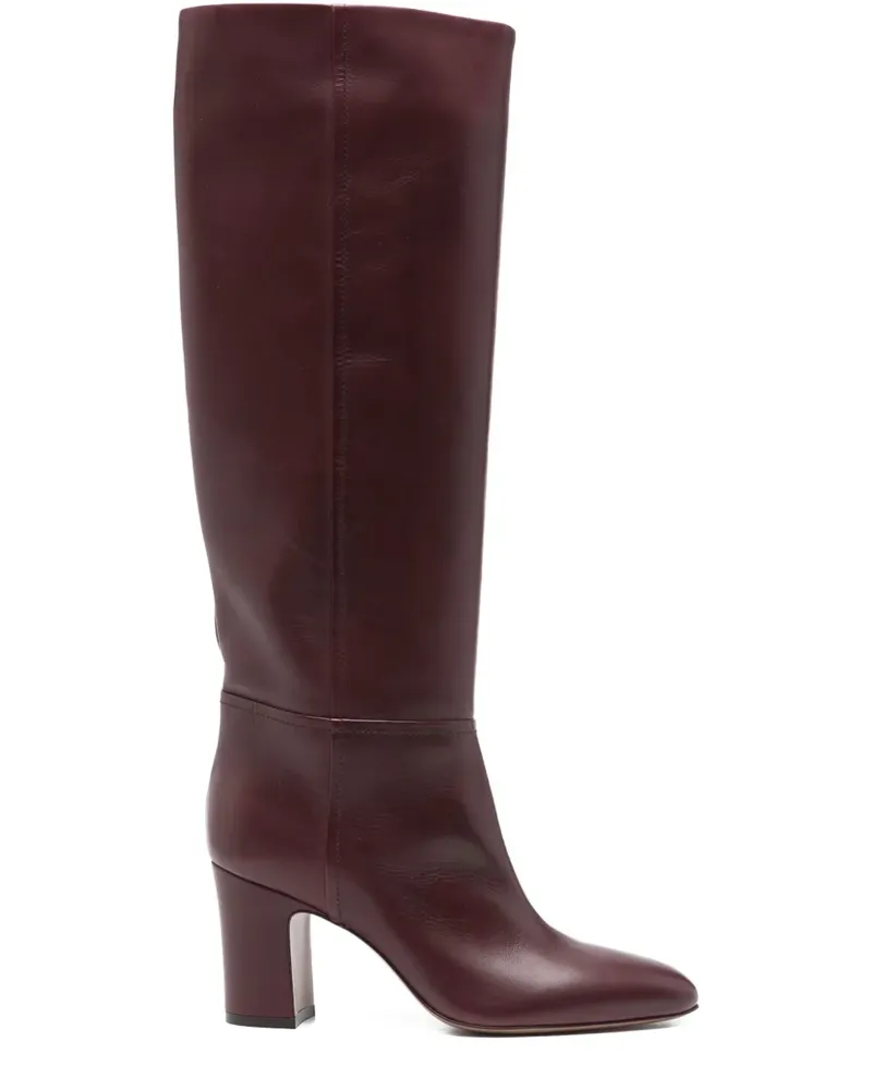 Paris Texas Stiefel mit Blockabsatz 70mm - Rot Rot