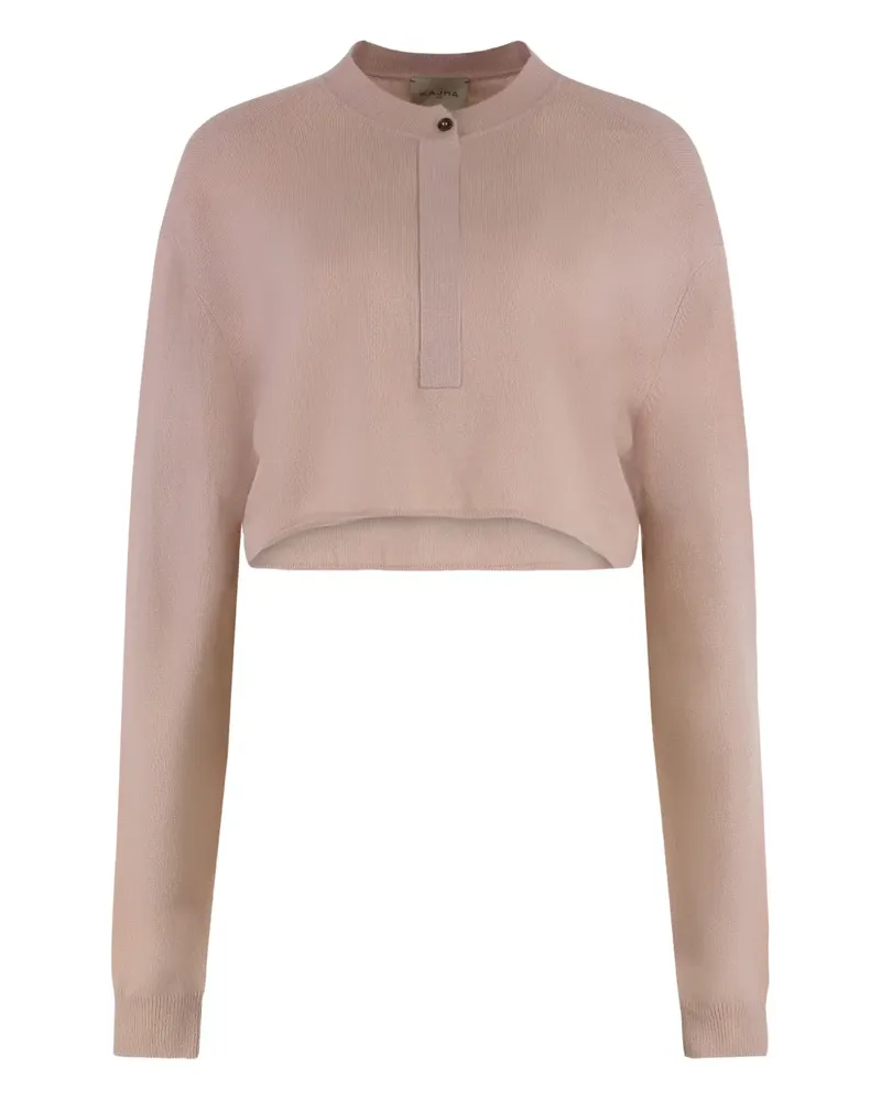 Le Kasha 1918 cropped sweater - Nude Nude