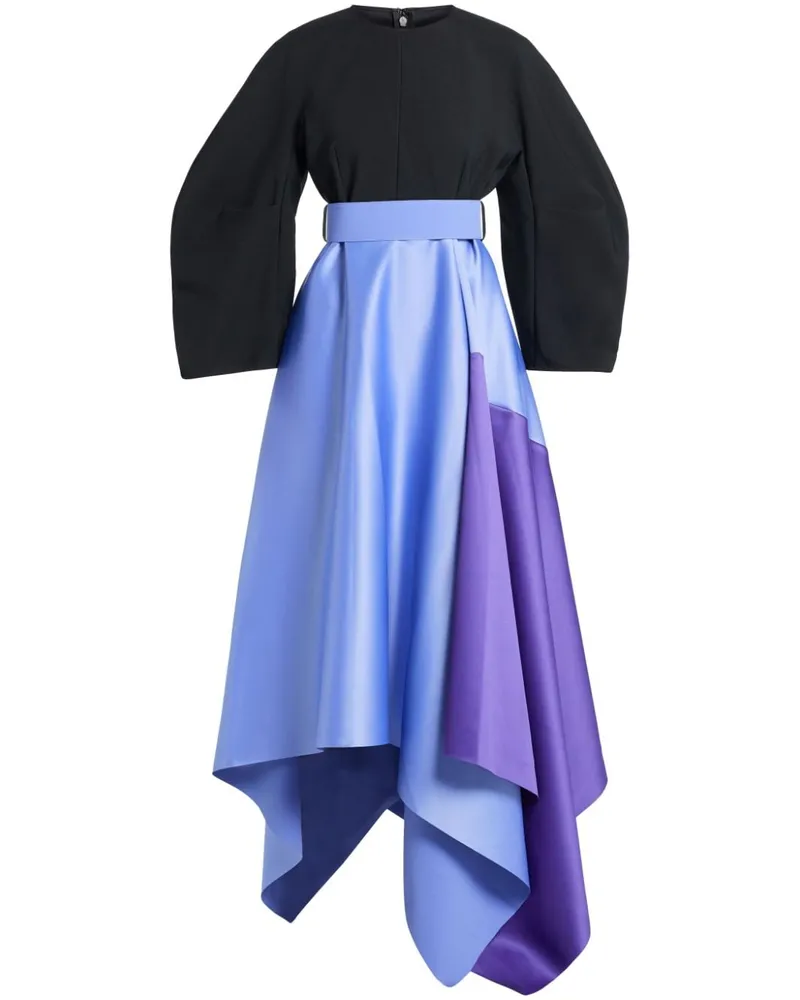 Solace London The Quinn Midikleid - Violett Violett