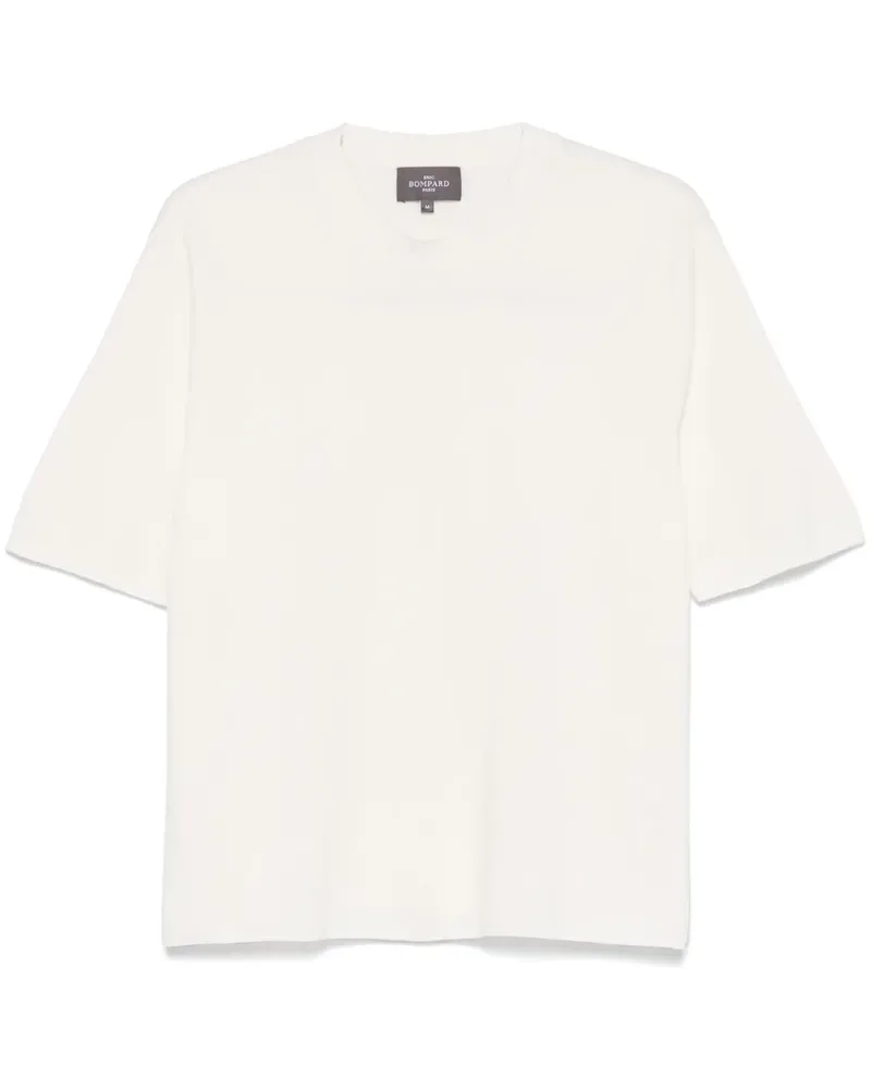Eric Bompard Klassisches T-Shirt - Weiß Weiß