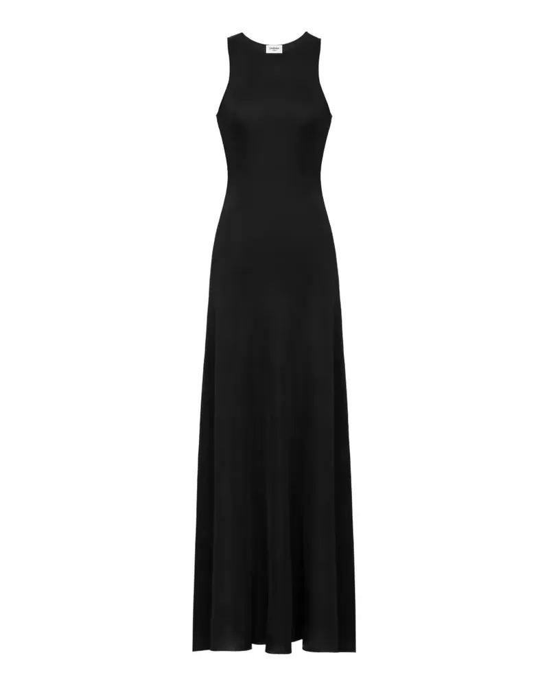Saint Laurent Gestricktes Kleid - Schwarz Schwarz