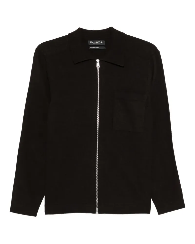 Marc O'Polo Cardigan mit Reißverschluss - Braun Braun