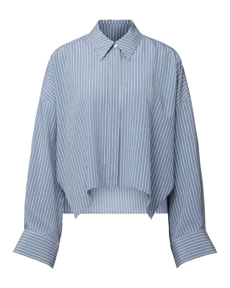 Drykorn striped drop-shoulder shirt - Blau Blau