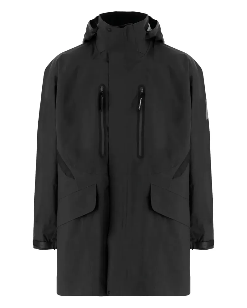 and wander hooded parka coat - Schwarz Schwarz