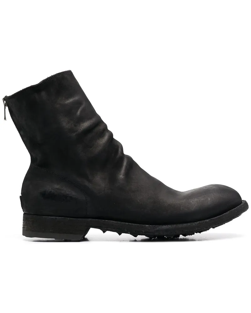Officine Creative Italia Stiefel aus Kalbsleder - Schwarz Schwarz