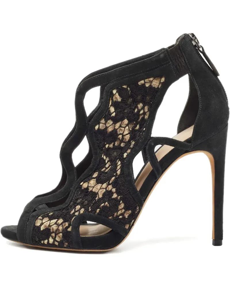 Alexandre Birman Pre-owned Sandalen mit Cut-Out 110mm - Schwarz Schwarz