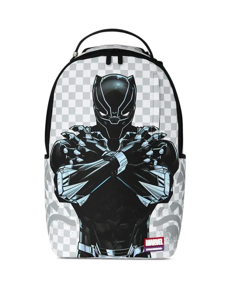 Sprayground x Marvel Black-Panther Wakanda-Forever Rucksack - Weiß Weiß