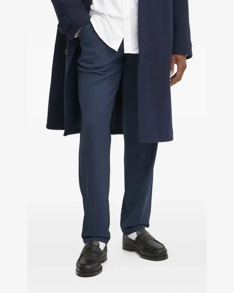 LES DEUX Como Hose mit bestickten Taschen - Blau Blau
