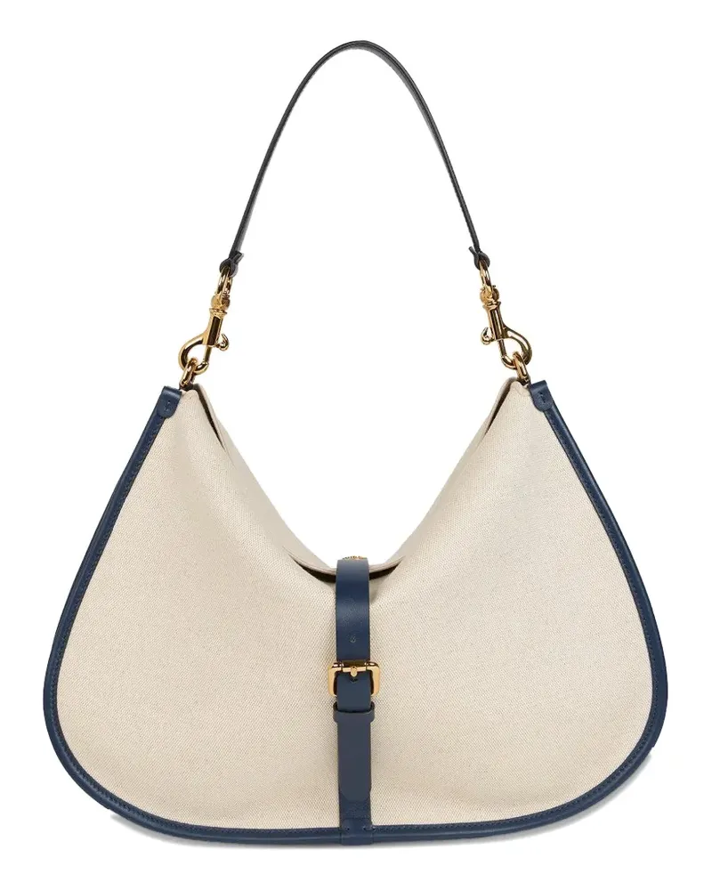 Etro Pony buckle shoulder bag - Nude Nude