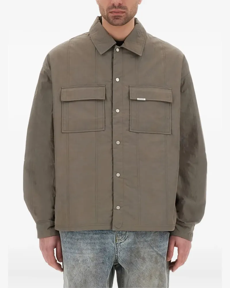 REPRESENT Hemdjacke im Utility-Look - Grün Grün