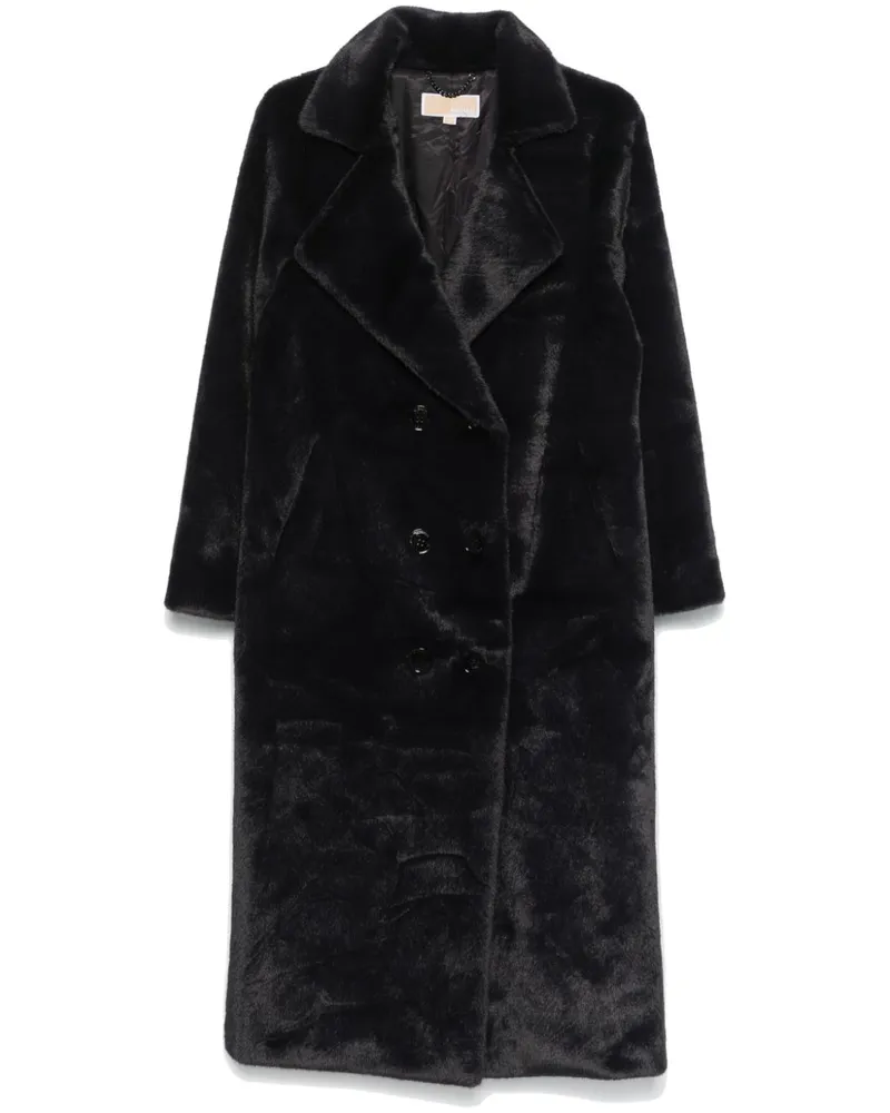 Michael Kors Mantel aus Faux Fur - Blau Blau