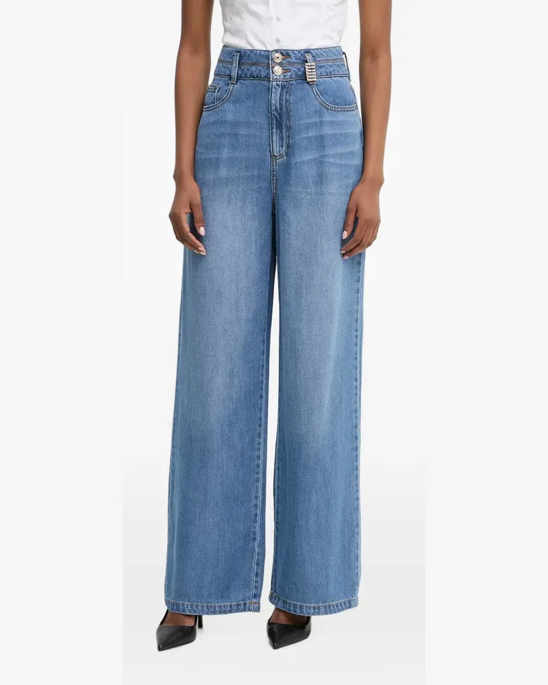 Morgan wide-leg jeans - Blau Blau