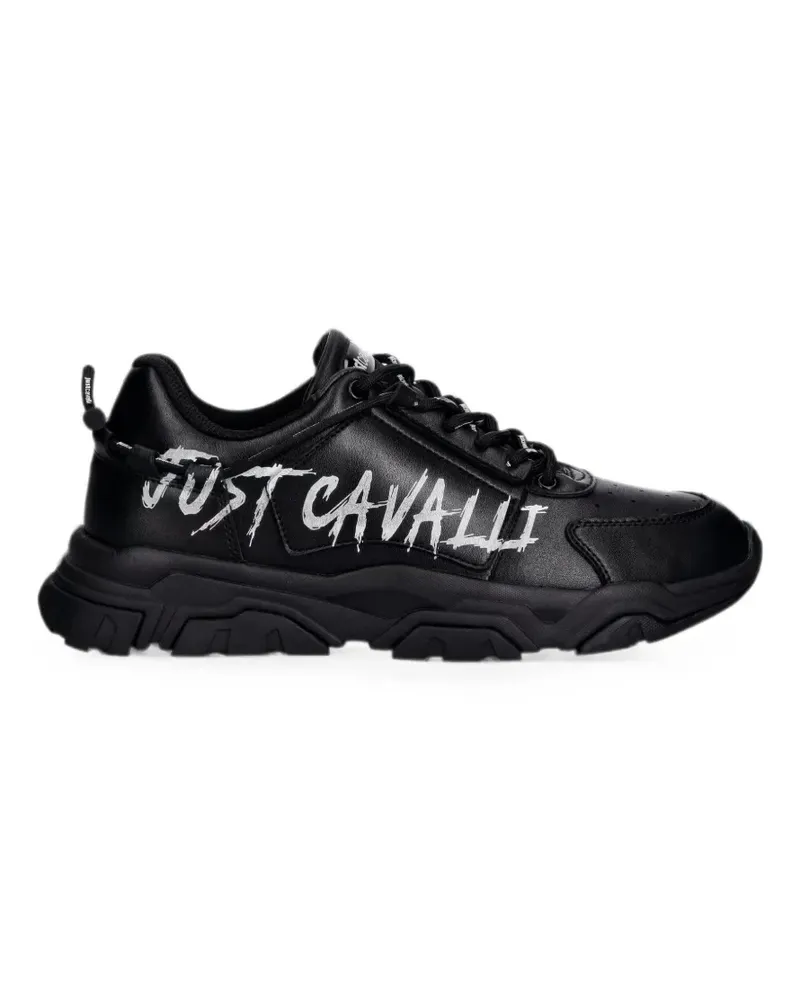 Just Cavalli Sneakers mit dicker Sohle - Schwarz Schwarz